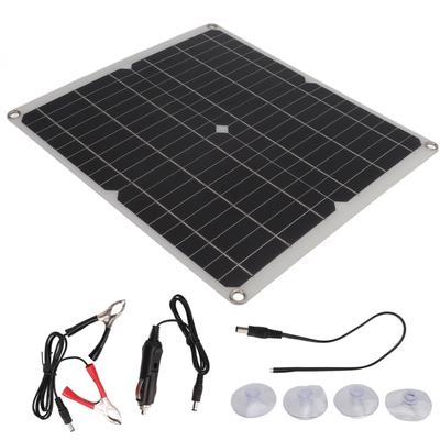 Outdoor Portable Solar Panel 25W Foldable USB Monocrystalline Solar Panel Kit for Mobile Phone