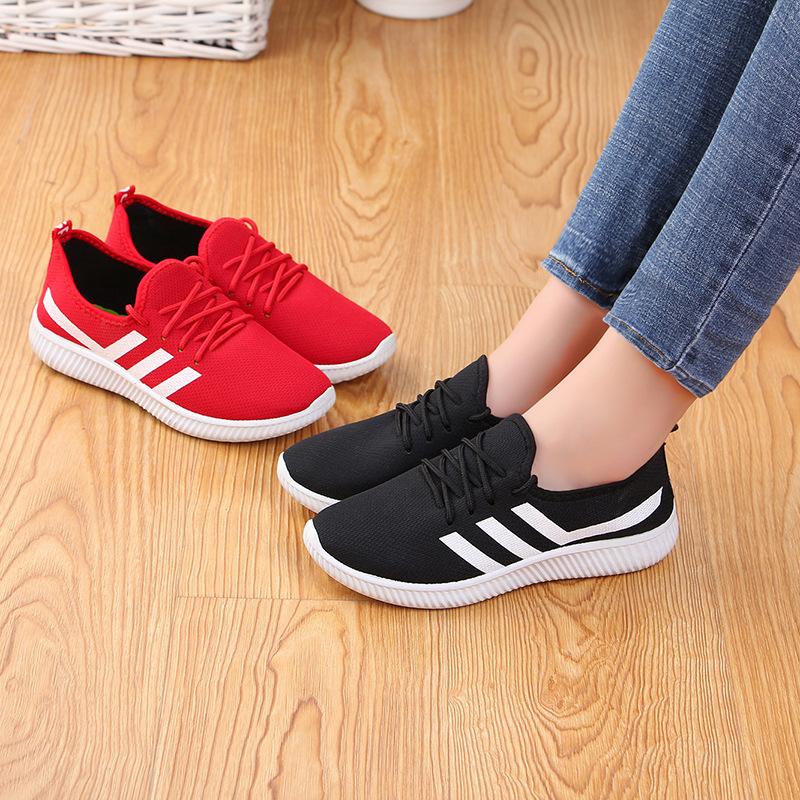 Buy Fashion Summer Autumn Ladies Sports Shoes Breathable Trend Casual