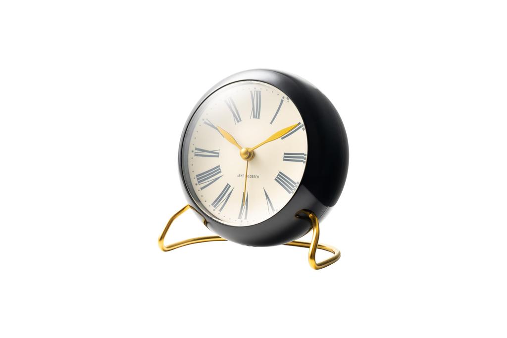 ARNE JACOBSEN Table Clock Alarm Clock 11cm Scandinavian Design