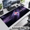 Custom Name Text Mouse Pad Fiorentina FC Personalized Desk Pad For Work And Gaming