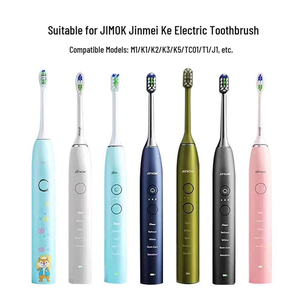 Compatible Electric Toothbrush Heads for German JIMOK Models M1/K1/K2/K3/J1/TCT1/K5/X1/Q5
