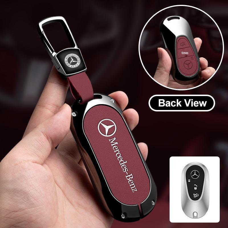 Mercedes High-End Schlüsselhülle für E300L, C260L, GLC, A200L, GLB, GLE