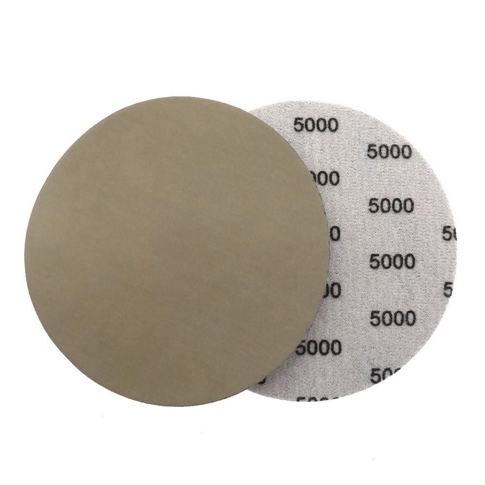 25pcs Grit Sandpaper 5 Inch Hook&Loop Wet/Dry 1000 1500  3000 5000 Grit Sandpaper Disc Upgraded Disc Water Sandpaper