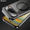 HD-Transparent Magnetic Phone Case For Google Pixel 10 9 8 Pro XL 10PROXL 9ProXL 9A 8A Shockproof For Magsafe Crystal Hard Cover