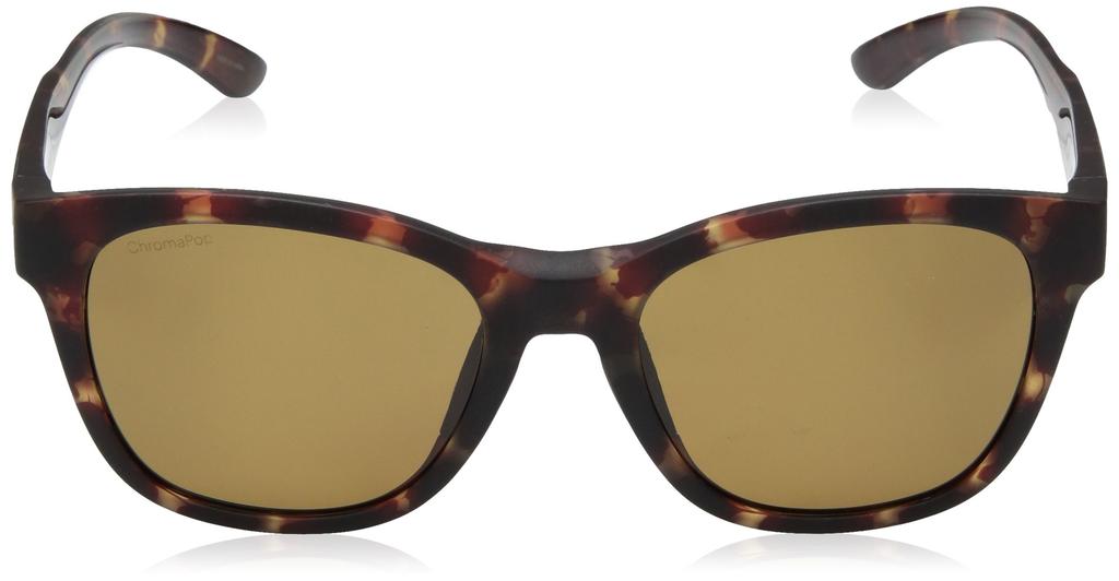 Smith Caper Matte Tortoise Polarized CAPER MT TORT CP BRN Sunglasses,