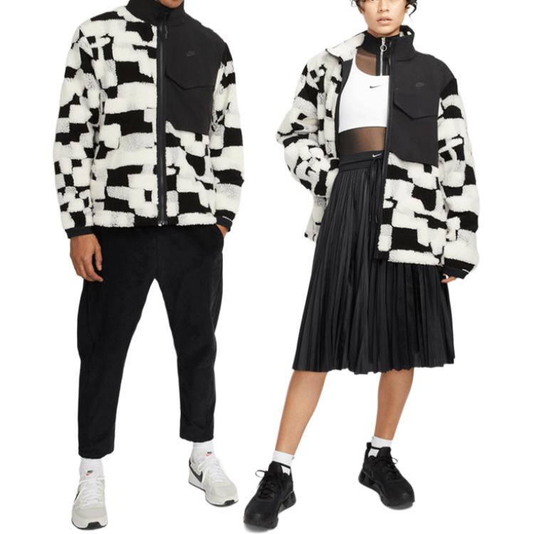 Nike Jackets Unisex White Stand Collar Moderate Other DD6633-010