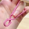 Auslaufsicherer Nagellack-Schutz-Clip-Nagelclips Acryl-Gel-Verlängerungsspitzen Nagelform-Clip DIY Französische Maniküre-Werkzeuge Zubehör