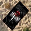 Golden Number Seven Beach Towel Soft Durable Quick-Dry Comfortable Lightweight Portable for Swimming,Beach,Camping, Travel, Beach Accessories,Gym