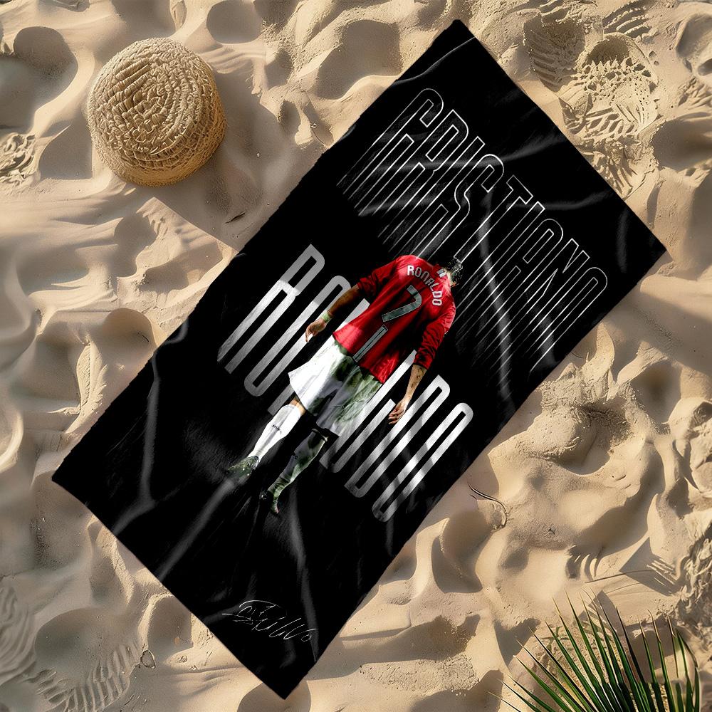 Golden Number Seven Beach Towel Soft Durable Quick-Dry Comfortable Lightweight Portable for Swimming,Beach,Camping, Travel, Beach Accessories,Gym