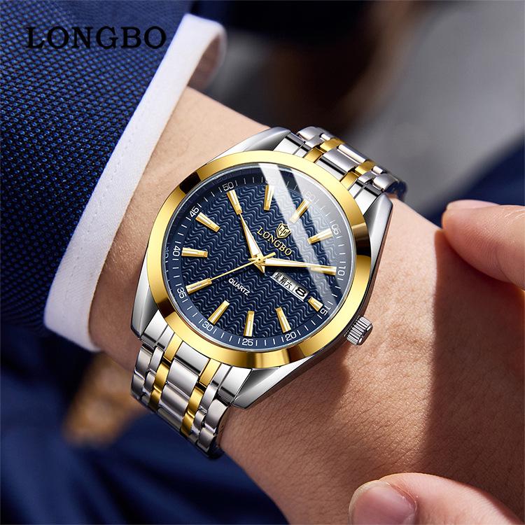 Longbo Men's Casual Quartz Couple's Waterproof Watch