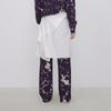 LESS 2024 Spring Cloud Dragon Pattern Casual Pants