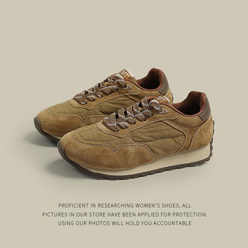 Leather German Training Shoes Women'S Shoes Spring Versatile Casual Sports Shoes