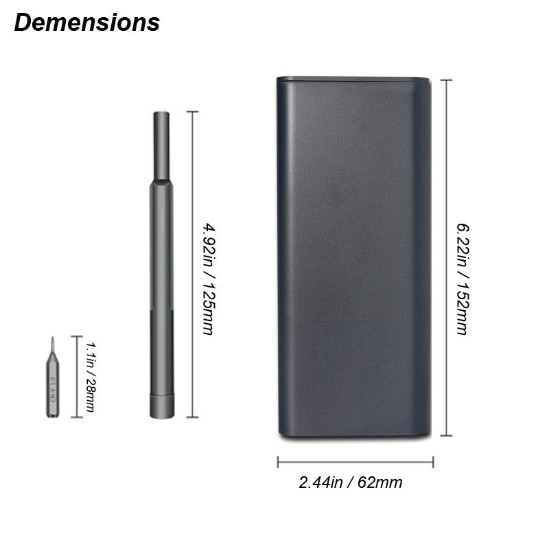 Precision Screwdriver Set Magnetic Screw Driver Bits Mini for Laptop Iphone Computer PC Mobil Phone Torx Cross Slot Phillips