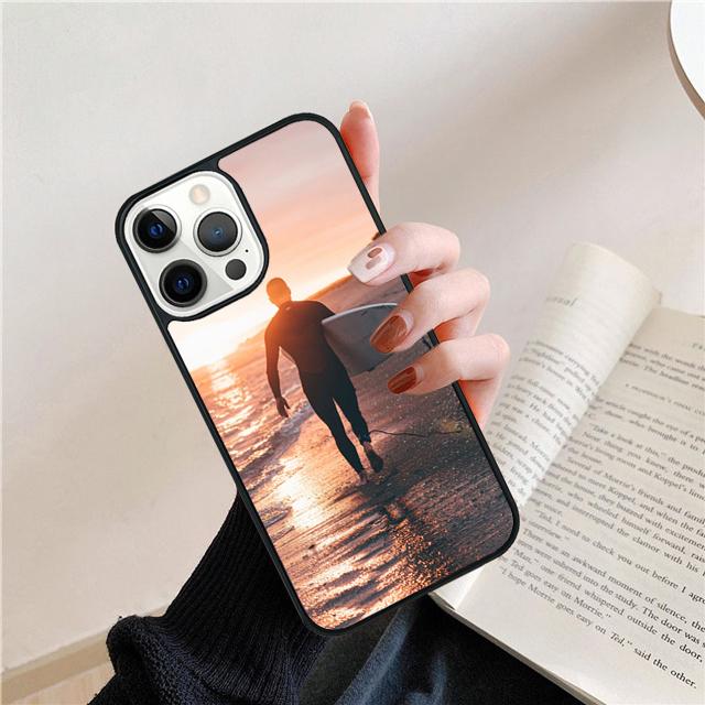 Summer beach surfboard surfing Phone Case Cover For iPhone 17 Air 15 16 Pro Max 14 13 12 11 Pro Max Plus Coque