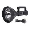LED Spotlight USB Port Waterproof Rechargeable Handheld Long Range Outdoor Flashlight for Field Exploration Camping