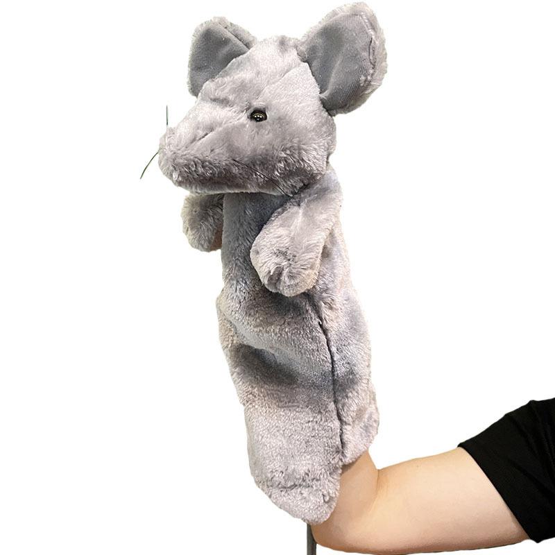 Interactive Cat Hand Puppet Animal Hand Puppet Cat Wrestling Gloves Childs Early Education Learning Hand Marionetes Pet Supplies