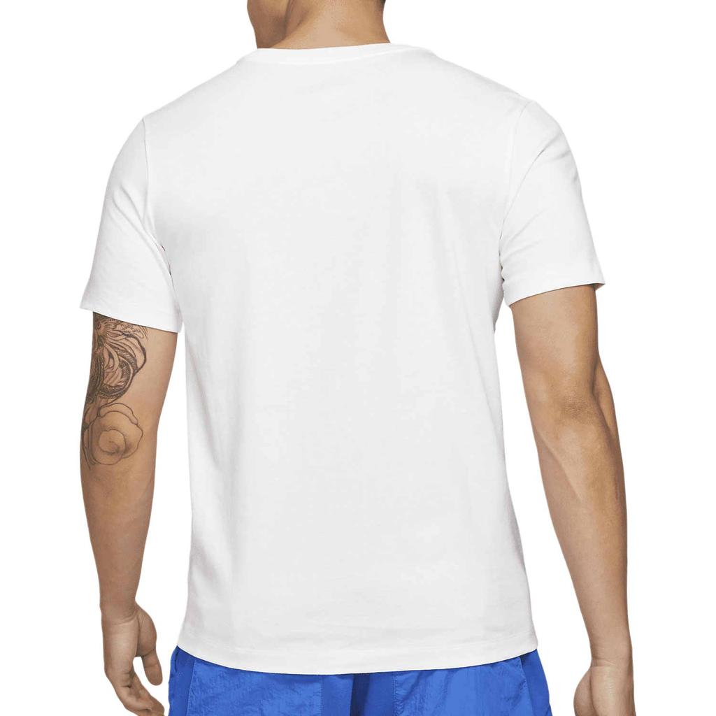 Jordan T-shirt a maniche corte sportiva con stampa fotografica da uomo Top Bianco DA9895-100
