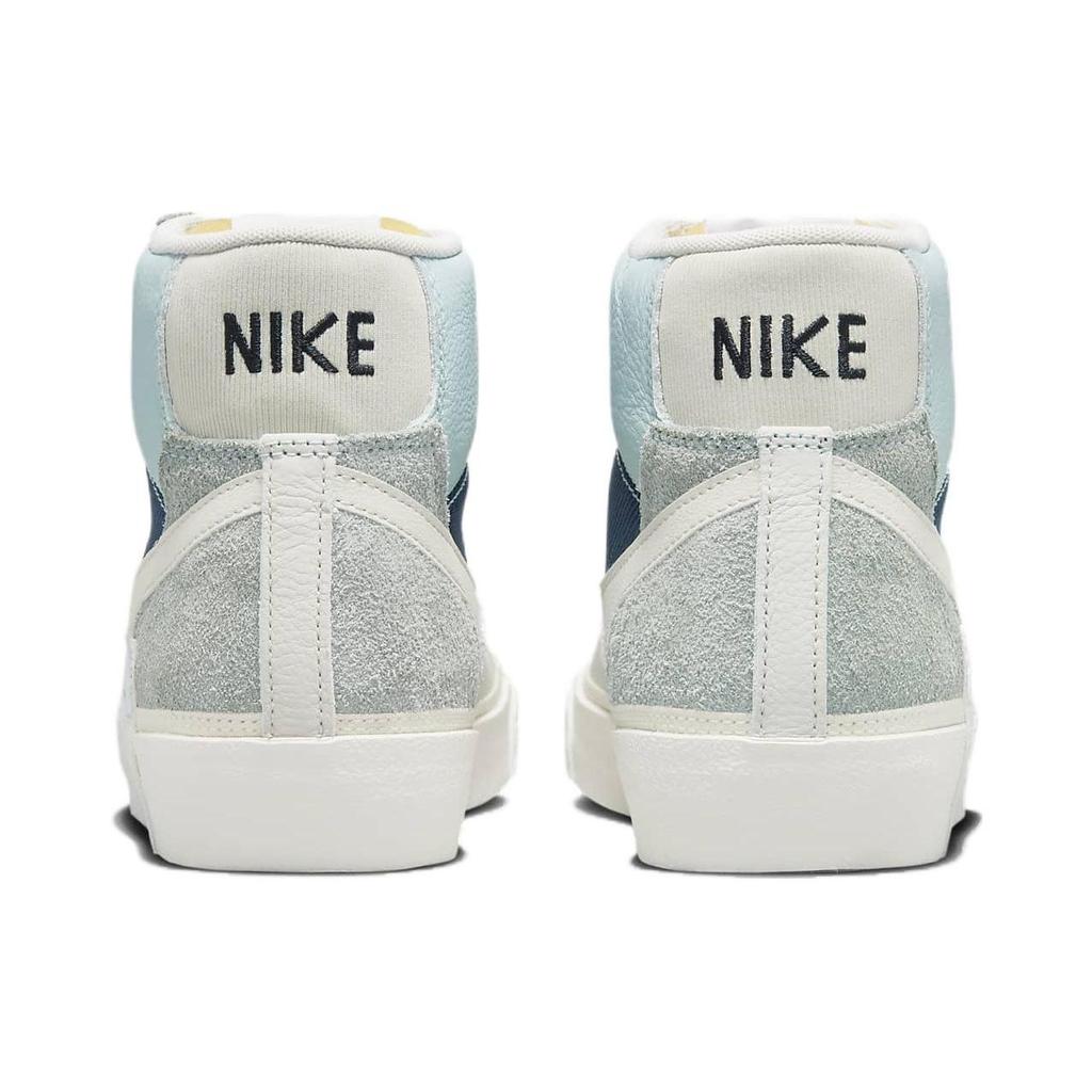 Nike Blazer Mid 77 Pro Club Remastered - Mica Green Navy Men Sneakers Midnight-Navy Light-Bone DQ7673-300