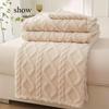 Jacquard Taft Fleece Blanket Coral Fleece Blanket Sofa Blanket Office Blanket Cross-border Blanket Pet Blanket