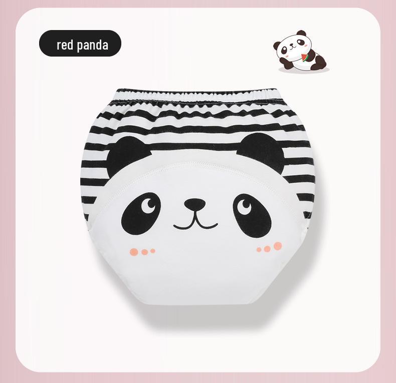 

Детские тренировочные трусики из хлопка класса А, дышащие, моющиеся, для девочек: Летнее марлевое подгузниковое нижнее белье 110 (recommended 26-35 lbs)