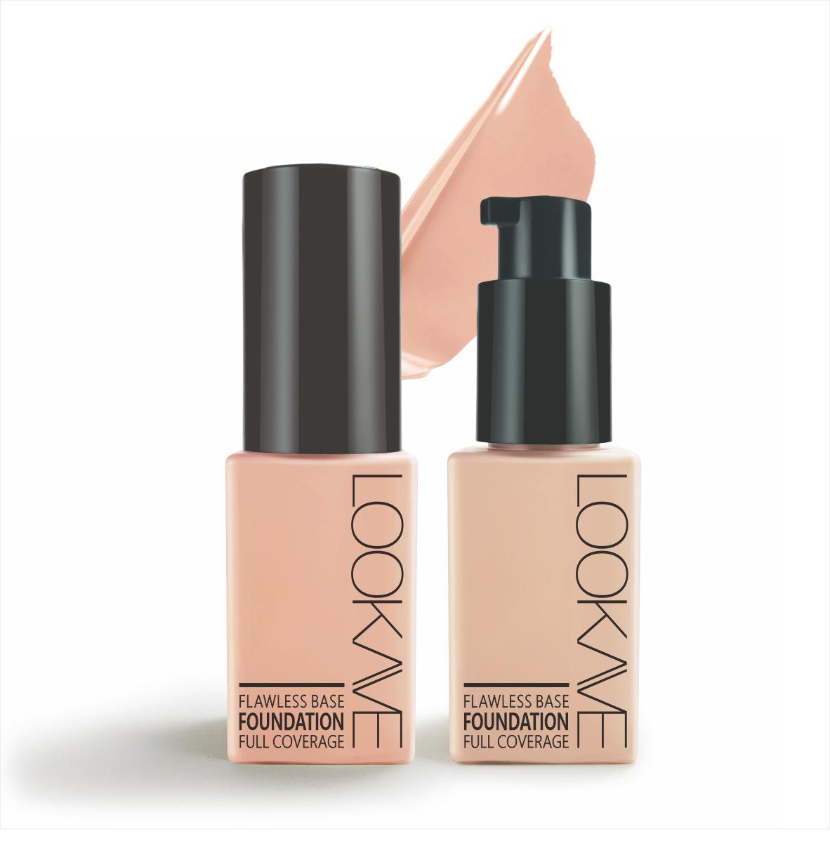 

LOOKAVE 8-Color Long-lasting, Transfer-proof, Waterproof, Sweatproof Foundation & Oil-Control Concealer Powder.