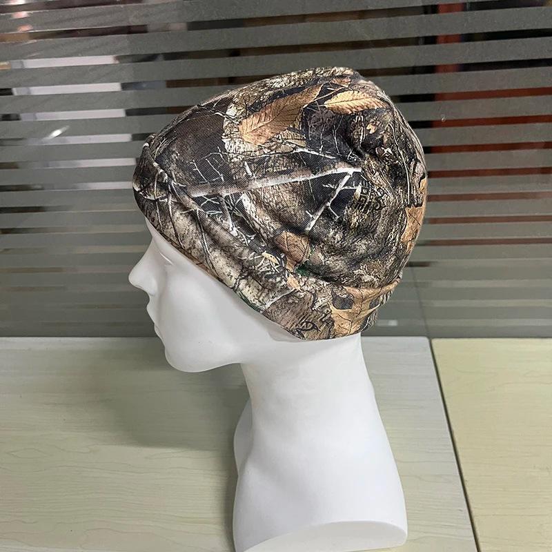 Deciduous Full Print Fashion Street Lazy Pullover Hat American Vintage INS Autumn Y2K Hip Hop Personality Harajuku Casual Beanie