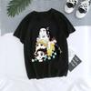 Japanese Anime Demon Slayer T Shirt Women Kimetsu No Yaiba Nezuko Tshirt Unisex Tanjirou Kamado Graphic Tee Shirt Female T-shirt