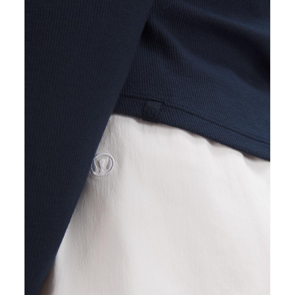Lululemon Hold Tight Long Sleeve Henley True Navy