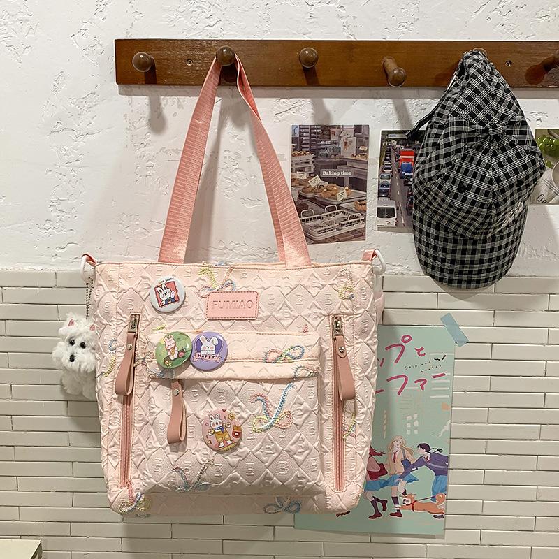 Schoolbag Schoolbag Female Newborn High Value Cute Bow Backpack Large Capacity Three To Six