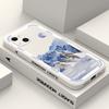Snow Mountain Sunrise Scenery Silicone Phone Case For Samsung Galaxy S23 Ultra S22 Plus S21 FE S20 Note 20 Dustproof Soft Cover
