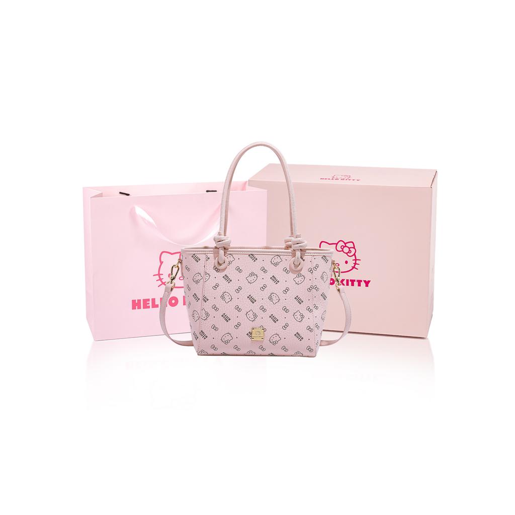 New Sanrio Hello Kitty PU Tote Bag, Shoulder Bag Medium Women's Pink SHHF41584-1