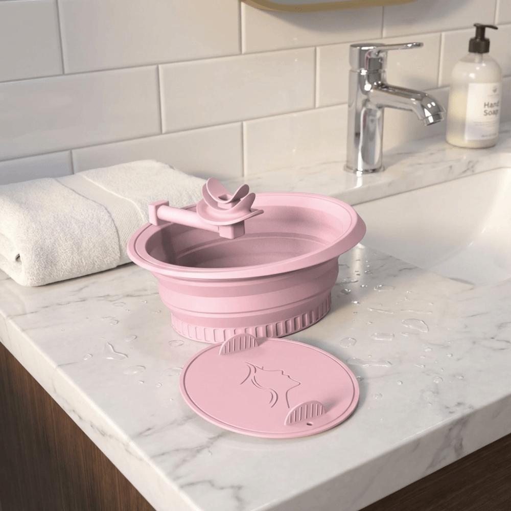 Skin Tightening Breathing Ice Folding Basin Silicone Ice Pack Device  Beauty Tool