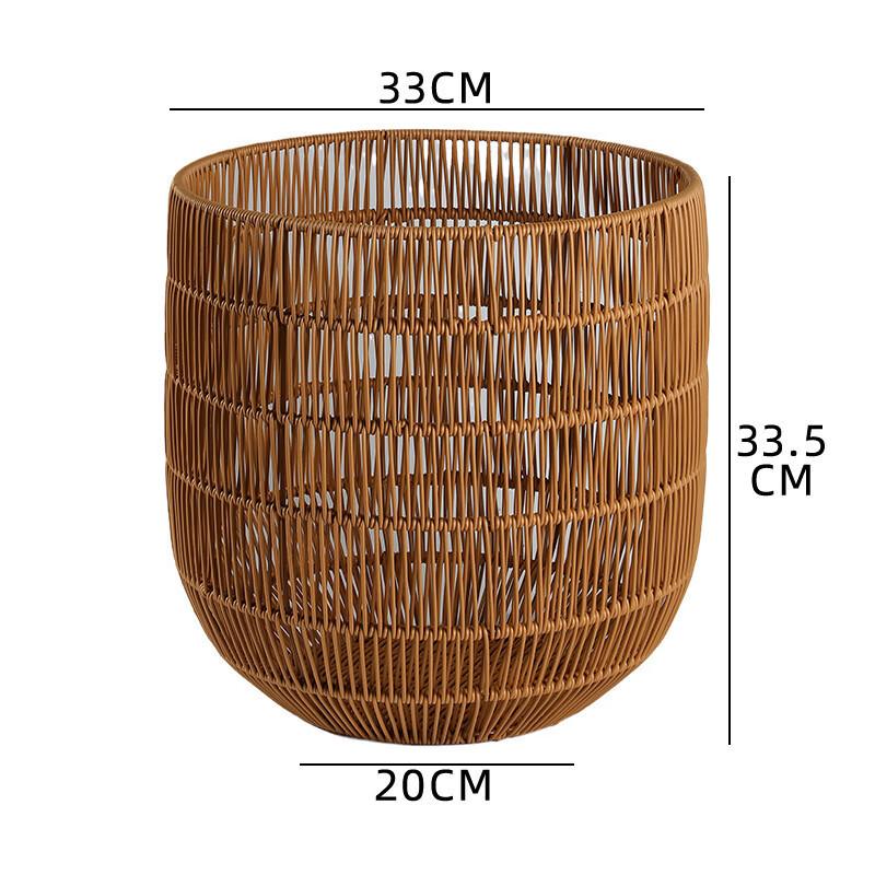 Handun Imitation Rattan Laundry Basket