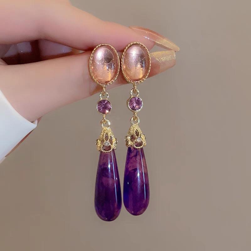 

Vintage Court Style Niche Versatile Earrings