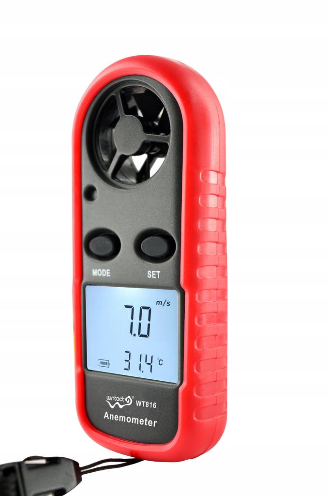 Anemometer Wind Gauge Temperature Air Speed Measurement