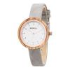 Women's Wooden Watch for Ladies with Genuine Ultrasynthetic Lightweight Strap Japanese Movement Casual Wristwatch