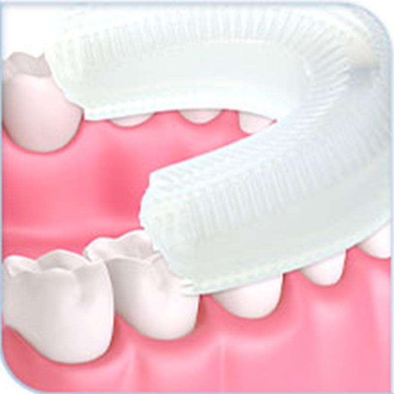 Rechargeable Sonic IPX7 Waterproof Toothbrush, Adult U-shaped Automatic Sonic Toothbrush, Cartoon Electric Toothbrush