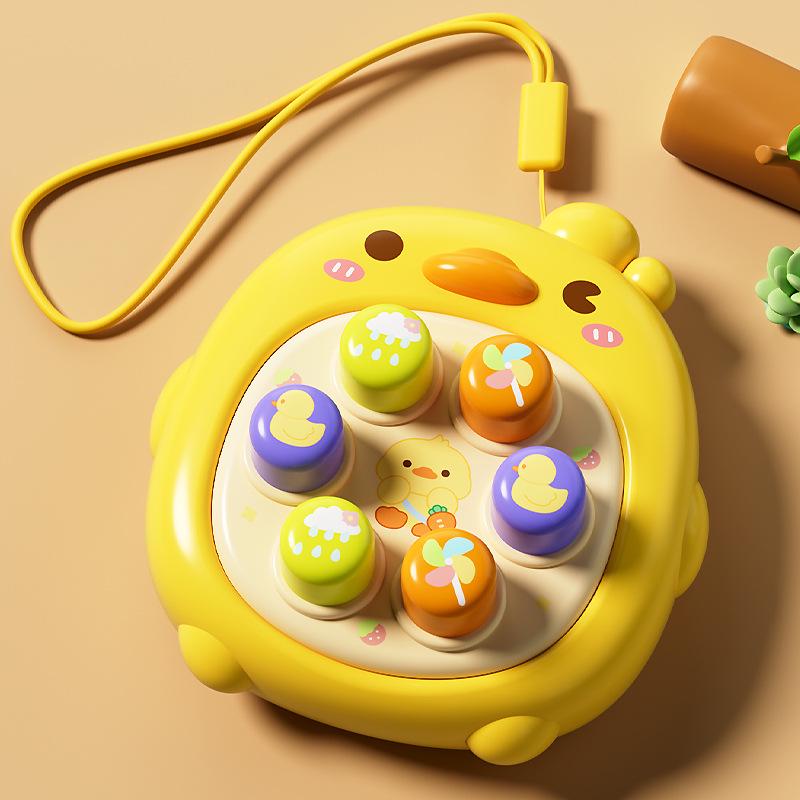 Whack-a-Mole Finger Press Toy: Interactive Early Education for Toddlers