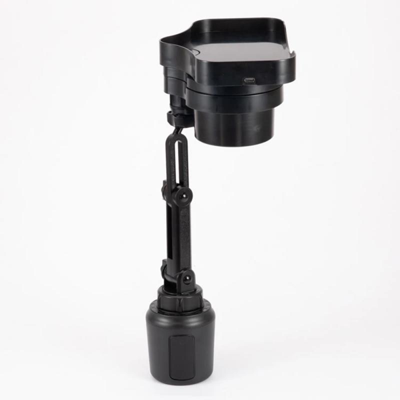 Car Cup Holder 4 In 1 Expander Adapter Car Cup Holder With Wireless Charging Board Container Car
