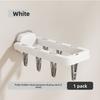 Modern Wing Shaped Clothes Drying Rack With Foldable Clips For Home Laundry Use