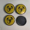 4PCS 56mm Car Wheel Hub Cover Emblem Sticker Accessory For Fiat Abarth 500 Tipo FR Panda Argo Freemont Viaggio Bravo Punto Doblo