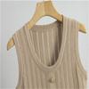 Knitted women's suit, Autumn new cardigan sweater+vest+skirt three piece set