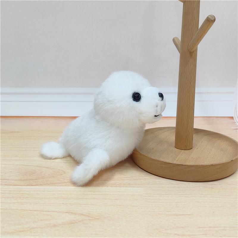 Xiangxiang Cute Animal Doll: Panda & Raccoon Plush Toy, Pocket-Size Companion Gift.