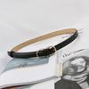 Metal Minimalist Style Pin Buckle Cipri Womens Belt Clothing Accessories