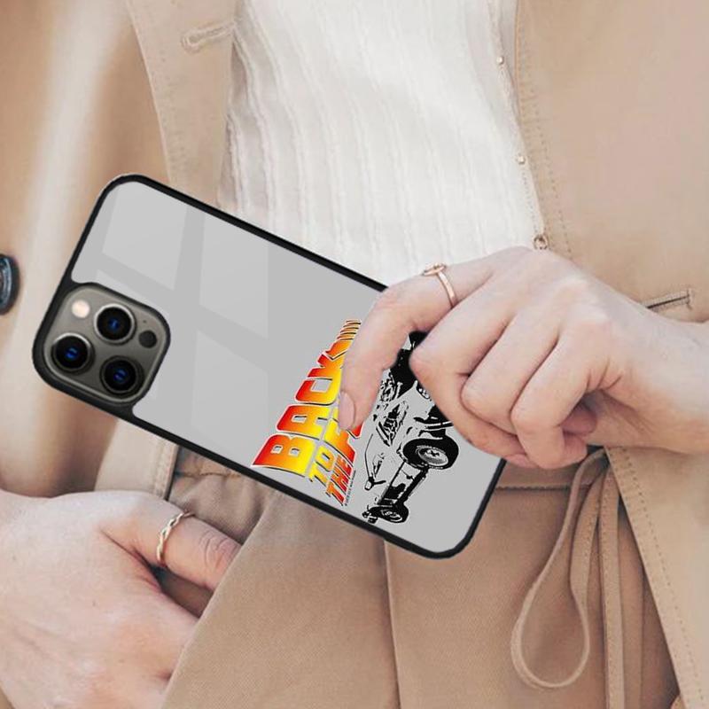 Back To the Future Cool Magnetic Phone Case For APPLE iPhone 17 Air 16 14 13 12 Pro Max 15 Plus Wireless Charge MagSafe Cover
