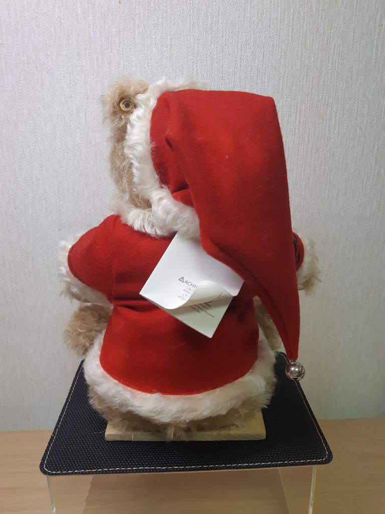 [USED] Steiff Teddy Bear "Christmas Bear 2014" Approx. 33cm