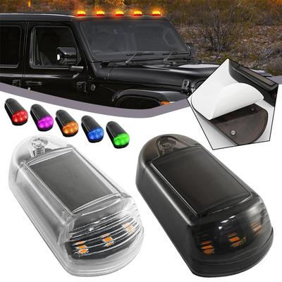 NEW 7 Colors Cab Lights Punch-Free Solar Powered Cab Lights Wireless App Control Solar Powered Roof Lights For Truck Access V1N7