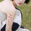 Sweet Cool Pink Love Tattoo Sticker Waterproof Long-Lasting Female Butterfly Star Cross Arm Sticker