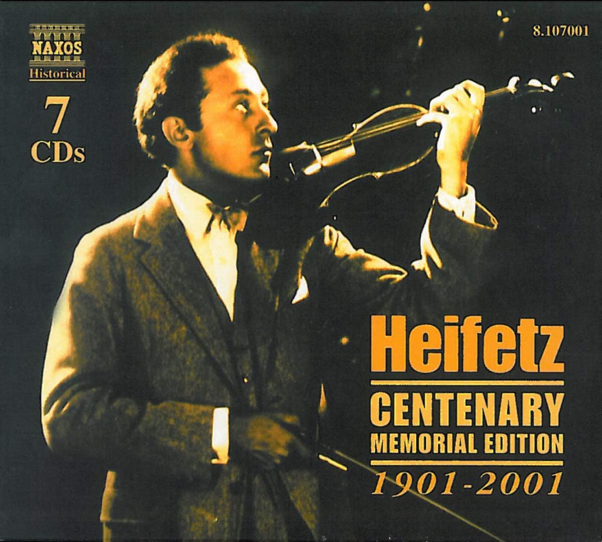 

CD HEIFETZ; VARIOUS ORCHESTRAS - Centenary Memorial Edition Non Japan Classical Used