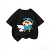 Fresh Street Children Short Sleeve T Shirt Playful Kid Vibe Unique Crayon Shin Chan Design Breathable Daily Outfit 3 14